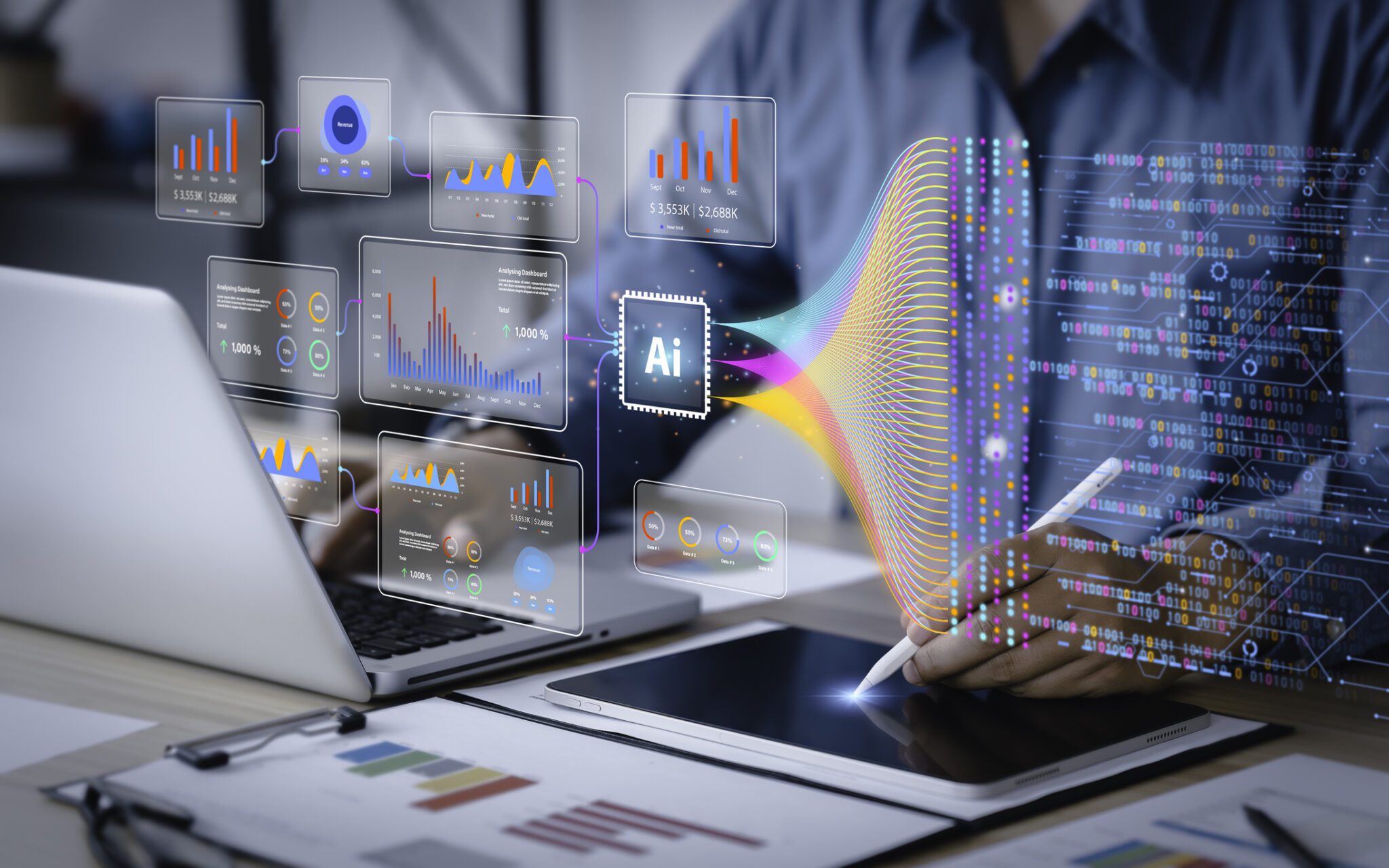 Lawyer Using A Laptop With Ai Related Images Superimposed 2048x1280 1