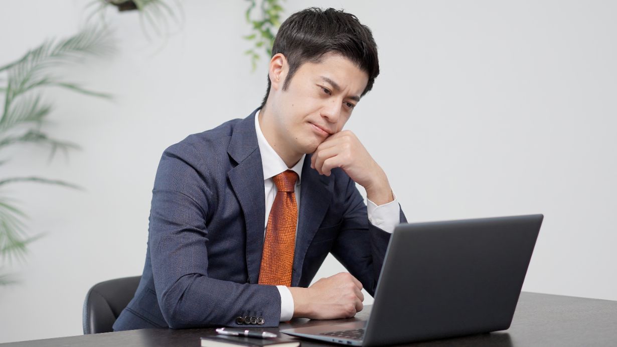 Professional Lawyer Using Laptop
