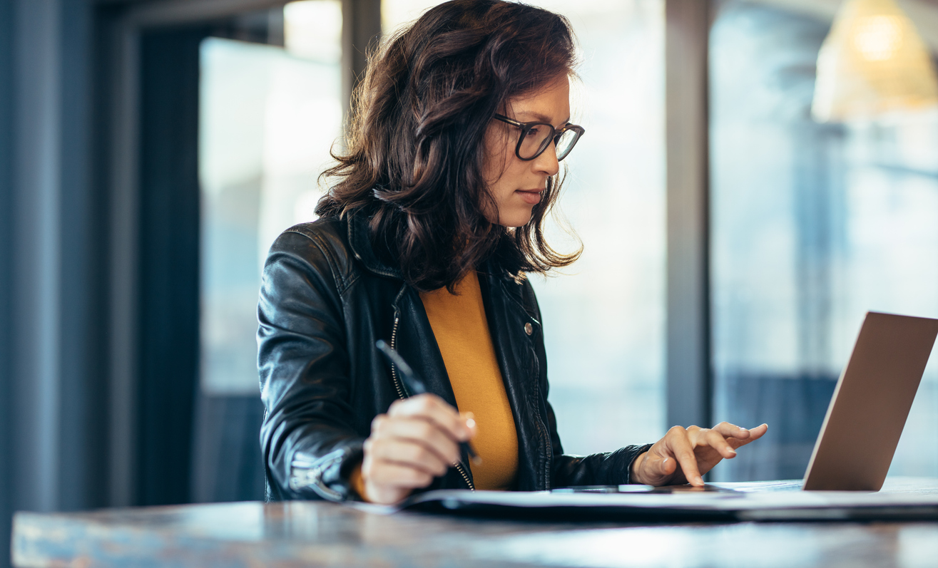 Woman Looking For Legal Content Provider