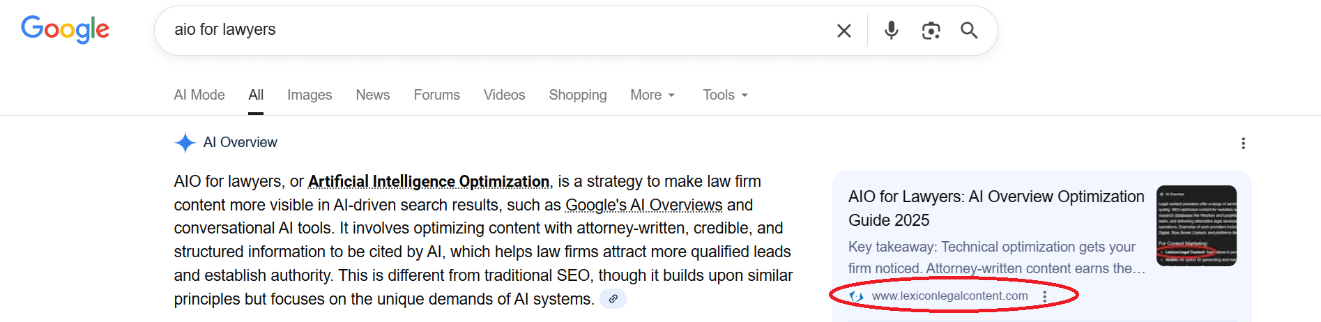 Aio For Lawyers Google Ai Overview